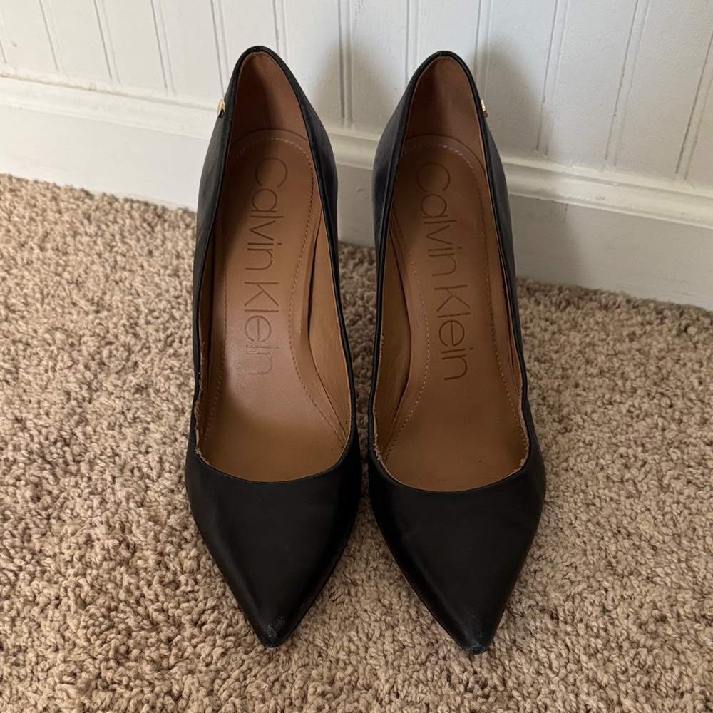 Calvin Klein Classic Black Heels